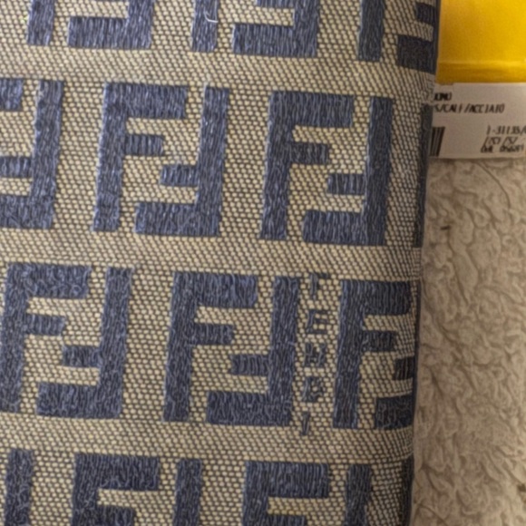 Fendi Blue and Tan Wallet - Picture 4 of 12